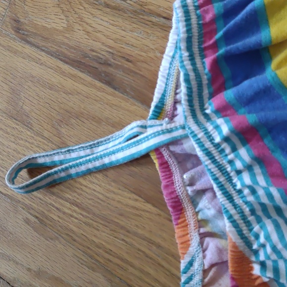 Girls size large 14/16 striped one should belted shirt - Picture 6 of 6